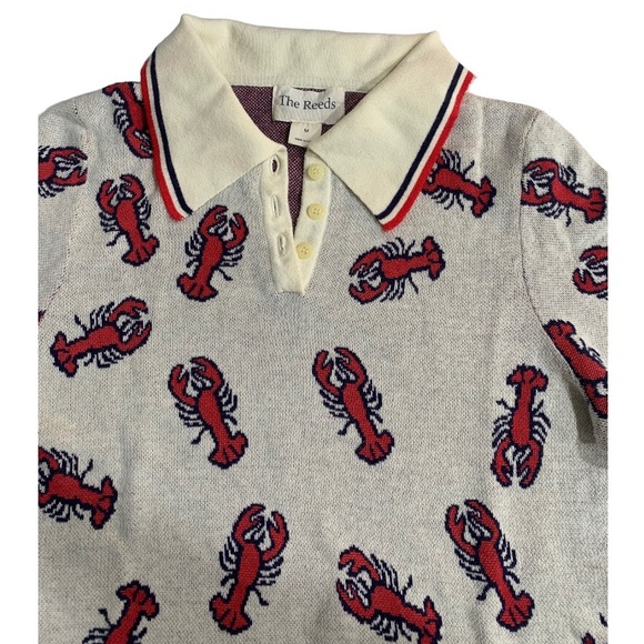 J Crew x The Reeds Lobster Polo Shirt Size M
J. Crew NWOT - Picture 7 of 10